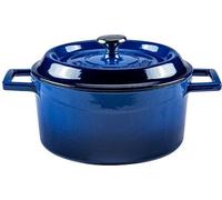 LAVA Pot en métal Ø 20 cm 26 L Fonte Bleu LVYTC20K2BLU