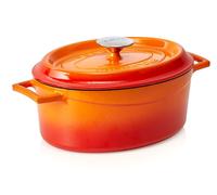 LAVA rôtissoire orange 28 x 21 x 11 cm, Casseroles série ovale