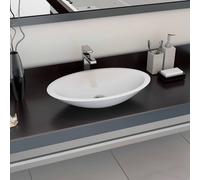 Lavabo 120x46x11 cm Fonte Minérale Lave-Mains Vasque Salle de Bain vidaXL