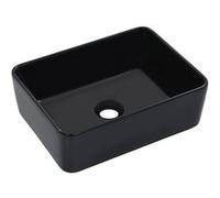 Lavabo 40x30x13 cm Céramique Noir Noir G