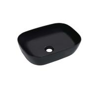 vidaXL Lavabo 45,5 x 32 x 13 cm Céramique noire
