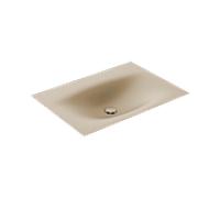 Keuco Edition 11 Art Vasque à encastrer 32590520800 sans trou pour robinet, 80,6 x 1930 x 49,3 cm, sable