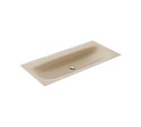 KEUCO EDITION 11 ART lavabo à encastrer en acier émaillé, 1206x4x493mm, sans trou pour robinetterie, 32590521200, Couleur: sabler