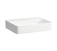 Lavabo à poser LAUFEN VAL 816280001121 55x42cm, sans trou pour robinet ni trop-plein, céramique saphir