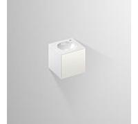 Lavabo Alape Folio11 5161814000 381 x 361 x 363 mm, laque blanche satinée, percé pour robinetterie, sans trop-plein