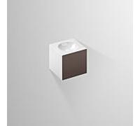 Lavabo Alape Folio12 5161513000 381 x 361 x 363 mm, laque satinée, coloris terre, sans trou de robinetterie ni trop-plein