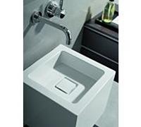 Lavabo Alape QS325X 4271000000 329 x 367 mm, blanc, sans trou de robinetterie ni trop-plein