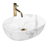 LAVABO AMELIA 48 MARMO BRILLANT - À POSER SKU REA-U8001