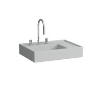 Lavabo asymétrique droite kartell 60x46 grs mat - LAUFEN H8103347591581