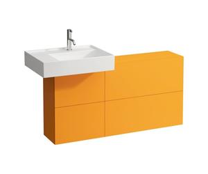 Lavabo Asymétrique Gauche K'Bylaufen 60X46 Lcc Blc - LAUFEN H8103354001581