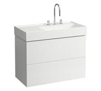 Lavabo Asymétrique Gauche K'Bylaufen 90X46 Noir Br - LAUFEN H8103390201581