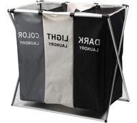 Lavabo avec 3 compartiments - Tri linge - Organisez votre ménage - Pliage et anti-scented