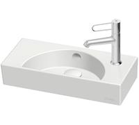 Lavabo céramique 50 cm JACOB DELAFON Trou de robinetterie à droite Nettoyage et entretien faciles ODEON RIVE GAUCHE EGO112-56-00