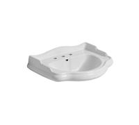 LAVABO CHAMBORD A SUSPENDRE OU SUR COLONNE 73-54 CM PERCAGE 3 TROUS - CRISTINA ONDYNA WCH7454