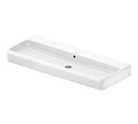 Duravit Lavabo Qatego 120 x 47 cm rectangulaire de meuble blanc brillant 2382120060