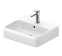 Duravit Lavabo Collection One 2382500000 50x42 cm blanc - 1 trou, trop-plein, dessous émaillé