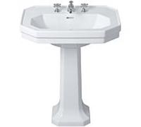 Duravit Lavabo Série 1930 70x50 cm avec trop-plein 1 trou pour robinetterie Blanc brillant 0438700000