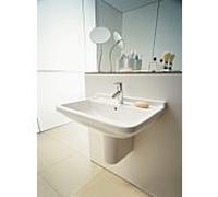 Duravit Starck 3 lavabo 65x48.5 cm rectangulaire classique blanc brillant 0300650000