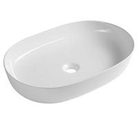 Lavabo en céramique ARDEA à poser, 60,5 x 41,5 cm, blanc