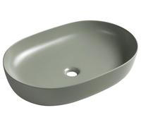Lavabo en céramique ARDEA à poser, 60,5 x 41,5 cm, Verde