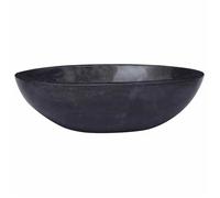 Lavabo en marbre noir - vidaXL - 53x40x15 cm - moderne et robuste