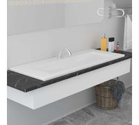 Lavabo Encastré 61x39,5x18,5 cm Céramique Lave-Mains Vasque à Poser vidaXL