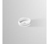 Lavabo encastré Alape EB KE375 2024503000 Ø 37,5 x 11,4 cm, blanc, sans trou de robinetterie ni trop-plein