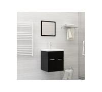 vidaXL Lavabo encastré avec robinet 42x39x18 cm Céramique blanche