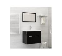 vidaXL Lavabo encastré avec robinet 61x39x18 cm Céramique blanche