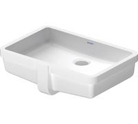 Duravit Vero - Vasque à encastrer, 49x32 cm, avec WonderGliss, blanc alpin 03304800001