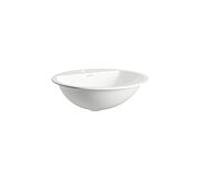 Lavabo encastré Laufen FORM H517FM50001111 450 x 450 x 163 mm, avec plage de robinetterie, un trou de robinetterie, sans trop-plein, blanc