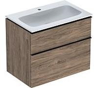 Geberit iCon Set lavabo pour meubles avec meuble sous-lavabo, 2 tiroirs, 75x63x48 cm, 502336, 502.332.JR.1