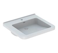 Lavabo Geberit Renova Comfort Square adapté PMR 60x55cm Blc - GEBERIT 128660000