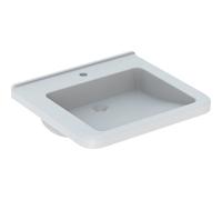 Lavabo Geberit Renova Comfort Square adapté PMR 60x55cm ss trop-plein Blc - GEBERIT 128662000