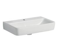 Lavabo Geberit Renova Compact 60 cm sans trop-plein avec trou de robinetterie - GEBERIT 502.999.00.1