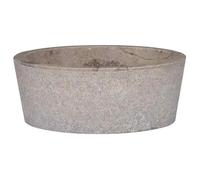 Lavabo gris Ø40x15 cm marbre