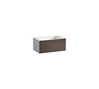 Lavabo Laufen FOLIO H580FO35231121 804 x 450 x 350 mm, sans plage de robinetterie, sans perçage pour robinetterie, sans trop-plein, coloris : Terre