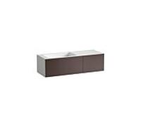 Lavabo Laufen FOLIO H580FO75231121 1254 x 450 x 350 mm, sans plage de robinetterie, sans perçage pour robinetterie, sans trop-plein, coloris : Terre