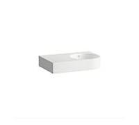 Lavabo Laufen FORM H510FM33991041 800 x 500 x 158 mm, tablette à gauche, plage de robinetterie, 1 trou de robinetterie, trop-plein, blanc