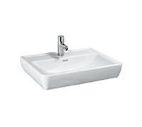 Lavabo LAUFEN Pro H8189510371041 55 x 48 cm, adapté à une installation sous plan, trop-plein, 1 trou de robinetterie, coloris : Manhattan