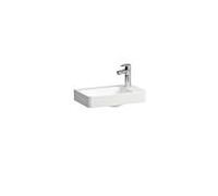 Lavabo Laufen PRO X H8158640001121 48x28cm, avec ou sans trou de robinetterie à droite, sans trop-plein, blanc