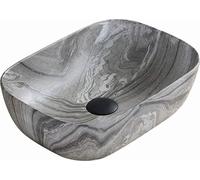 Lavabo MEXEN RITA en marbre gris foncé 45 cm