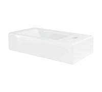 Lavabo ML-Design 46x26x11 cm Blanc