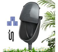 Lavabo mural pour homme, urinoir pour salle de bain, 28,5 x 38,5 x 18 cm, urinoir en plastique Pp, kit complet pour la maison, le dortoir, le camping