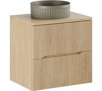 Lavabo NORDIC CREMONA 2S 60cm chêne cremona avec vasque BEYOND