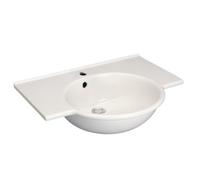 Lavabo-plan céramique - design et original - pour PMR - Sapho PORCHER