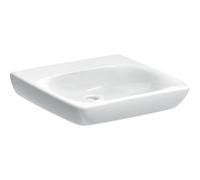 Lavabo Renova Comfort 60x55cm sans trou robinetterie sans trop plein Blanc - GEBERIT 501.990.00.1