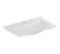 Lavabo slim Geberit iCon 75 cm sans trop plein et avec trou de robinetterie - GEBERIT 501.844.00.1