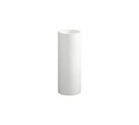 LAUFEN FORM lavabo, au sol, avec fixation murale, rond, sans trou pour robinetterie, sans trop-plein, 329x367x900mm, H511FM27571121, Couleur: Blanc mat