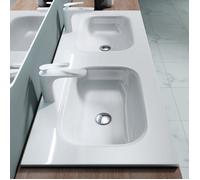 Lavabo vasque blanc 120cm à encastrer lave main doporro Colossum04 120x48x14cm